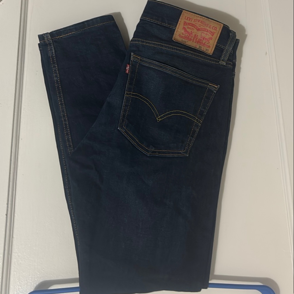 Levi's Men's Deep Indigo Straight Jeans